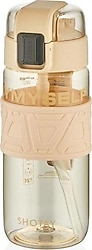 Shotay Myself ST-7223 Krem 600 ml Tritan Su Matarası