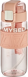 Shotay Myself ST-7223 Pembe 600 ml Tritan Su Matarası