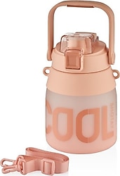 Shotay Soft Hippo ST-6275 Pembe 1000 ml Tritan Matara
