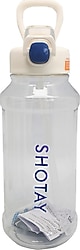 Shotay ST-6290 Beyaz 1300 ml Pipetli Tritan Matara