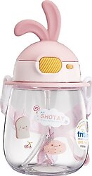 Shotay ST-7008 Rabbit Pembe 600 ml Tritan Matara