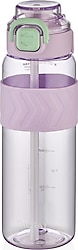 Shotay Direction ST-7239 Mor 1000 ml Tritan Pipetli Matara