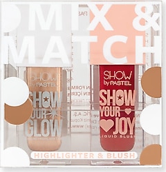 Show By Pastel Mix & Match Glow Liquid Highlighter 72 & Joy Liquid Blush 52 Makyaj Seti