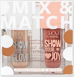 Show By Pastel Mix & Match Glow Liquid Highlighter 72 & Joy Liquid Blush 53 Makyaj Seti
