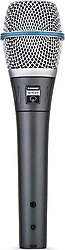 Shure Beta 87A Süper Kardioid Kondenser Vokal Mikrofonu