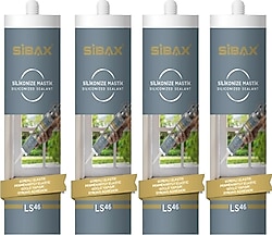 Sibax LS46 450 gr 4 Adet Akrilik Silikonize Mastik