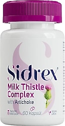 Sidrex Milk Thistle Complex 60 Kapsül