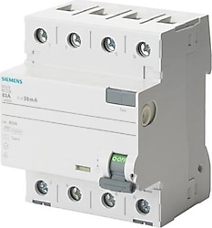 Siemens 5SV3647-6 2x80 A 400 V 300 mA A Tipi Kaçak Akım Rölesi