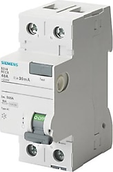Siemens 5SV4612-0 2x25 A 230 V 300 mA AC Tipi Kaçak Akım Rölesi