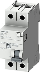 Siemens 5SV5614-6 2x40 A 230 V 300 mA A Tipi Kaçak Akım Rölesi