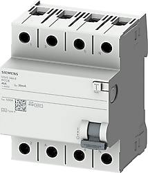 Siemens 5SV5646-6 4x60 A 400 V 300 mA A Tipi Kaçak Akım Rölesi