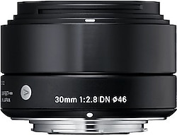 Sigma 30mm f/2.8 DN Art Siyah Lens