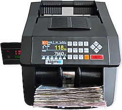 Sigma SC 7520 Sahte Kontrollü Para Sayma Makinesi
