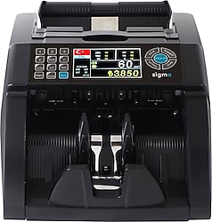 Sigma SC 8520 Sahte Kontrollü Para Sayma Makinesi