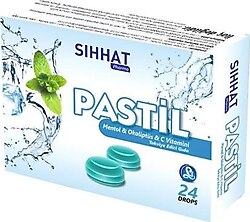Sıhhat Mentol & Okaliptüs & C Vitamini 24'lü Pastil