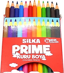 Silka ART.1045 Prime 12'li Kuru Boya Seti