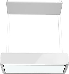 Silverline 4390 Lightline 120 cm Beyaz Ada Tipi Davlumbaz