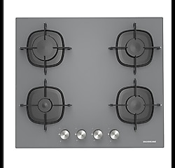 Silverline CS5436S01 Gri Cam Ankastre Ocak