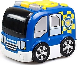 Silverlit Tooko Programlanabilen Polis Aracı Oyun Seti