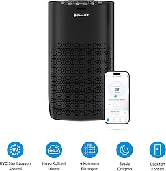Şımart H13 Hepa Filtreli Akıllı Hava Temizleyici