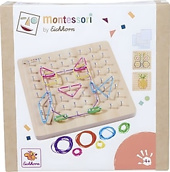Simba Eichhorn Montessori Ahşap Geo Board
