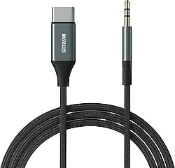 Simex Nero SA-02 Type-C to 3.5mm Aux Ses Kablosu