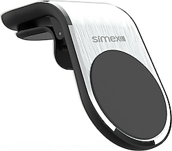 Simex Pulling ST-201 Gri Mıknatıslı Araç Telefon Tutucu