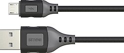 Simex Flexi SPK-09 1 m 2.A Micro USB Şarj Kablosu
