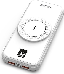 Simex W-Power S-33 10000 mAh Hızlı Şarj Kablosuz Powerbank