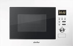 Simfer 2330 23 lt Beyaz Ankastre Mikrodalga Fırın