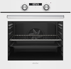 Simfer Diamond SB8204 Beyaz 66 lt Ankastre Fırın