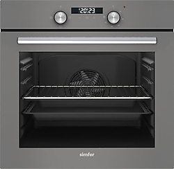 Simfer Diamond SB8225 Silver 66 lt Ankastre Fırın