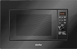 Simfer MD2350 23 lt Siyah Ankastre Mikrodalga Fırın