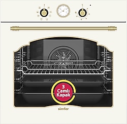Simfer Retro 8218 Ankastre Fırın