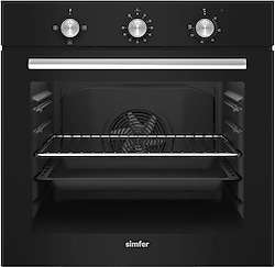 Simfer SB8201 Siyah Diamond Ankastre Fırın