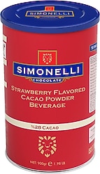 Simonelli Çilek Aromalı Sıcak Çikolata 900 gr