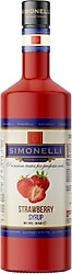 Simonelli Gourmet Syrups Çilek Aromalı Kokteyl Şurubu 70 cl