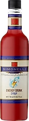 Simonelli Gourmet Syrups Enerji İçeceği Aromalı Kokteyl Şurubu 70 cl