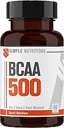 Simple Nutritions BCAA 500 mg 90 Tablet