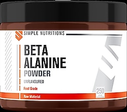 Simple Nutritions Beta Alanine Unflavoured 250 gr