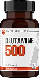 Simple Nutritions Glutamine 500 mg 90 Tablet