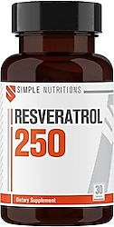 Simple Nutritions Resveratrol 250 mg 30 Kapsül
