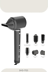 Sinbo Pro Compact SHD-1725 6in1 Saç Şekillendirme Seti