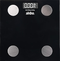 Sinbo SBS-4475 Cam Dijital Baskül
