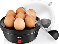Sinbo SEB-5803 Siyah Yumurta Pişirici