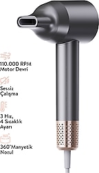 Sinbo SHD-1738 1500 W Graphite Gray Saç Kurutma Makinesi