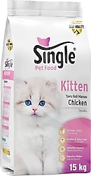 Single Tavuklu 15 kg Yavru Kedi Maması