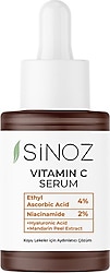 Sinoz Aydınlatıcı %4 C Vitamini 30 ml Yüz Serumu