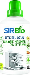 Sır Bio Bitki Özlü Bulaşık Makinesi Jel Deterjanı 40 Yıkama 1 lt