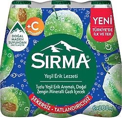 Sırma Tuzlu Erik Maden Suyu 6x200 ml